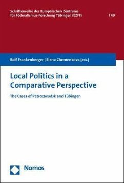Local Politics in a Comparative Perspective Cover Local Politics in a Comparative Perspective