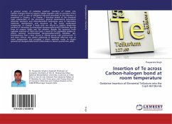 Insertion of Te across Carbon-halogen bond at room temperature