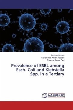 Prevalence of ESBL among Esch. Coli and Klebsiella Spp. in a Tertiary