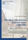 L¿électricité et les pouvoirs locaux en France (1880¿1980)