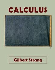 Calculus - Strang, Gilbert