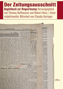 Der Zeitungsausschnitt