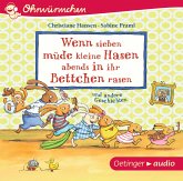 Wenn sieben müde kleine Hasen abends in ihr Bettchen rasen und andere Geschichten / Wenn sieben Hasen Bd.1 (1 Audio-CD)