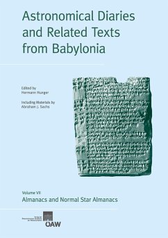 Astronomical Diaries and Related Texts from Babylonia (eBook, PDF) - Hunger, Hermann