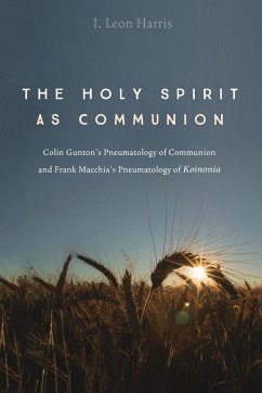 The Holy Spirit as Communion