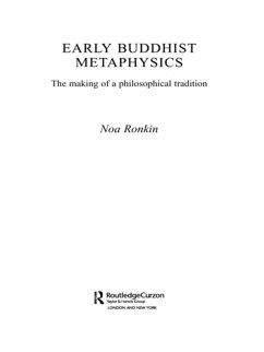 Early Buddhist Metaphysics (eBook, ePUB) - Ronkin, Noa