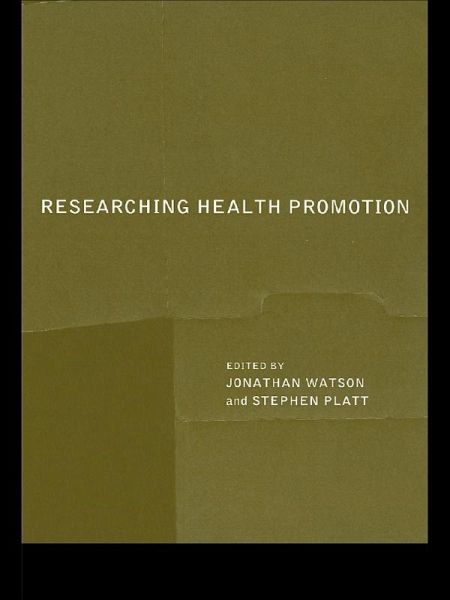 Researching Health Promotion (eBook, ePUB)