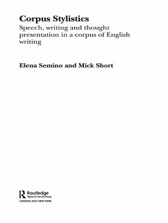 Corpus Stylistics (eBook, ePUB) - Semino, Elena; Short, Mick