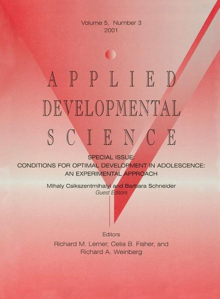 Conditions for Optimal Development in Adolescence (eBook, ePUB) Conditions for Optimal Development in Adolescence (eBook, ePUB)