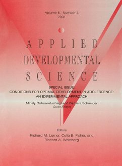 Conditions for Optimal Development in Adolescence (eBook, PDF)