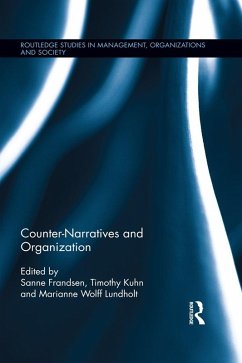 Counter-Narratives and Organization (eBook, ePUB)