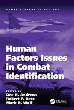 Cover Human Factors Issues in Combat Identification (eBook, ePUB)