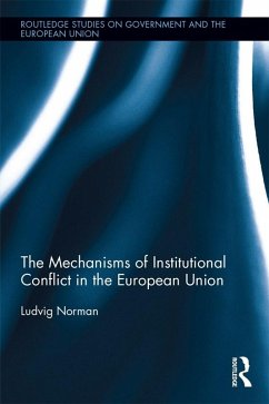 The Mechanisms of Institutional Conflict in the European Union (eBook, ePUB) - Norman, Ludvig