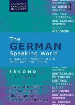 The German-Speaking World (eBook, PDF) - Stevenson, Patrick; Horner, Kristine; Langer, Nils; Reershemius, Gertrud