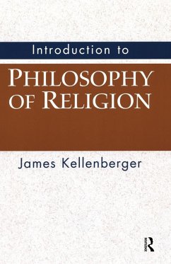 Introduction to Philosophy of Religion (eBook, ePUB) - Kellenberger, James