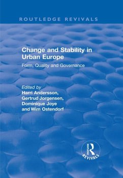 Cover Change and Stability in Urban Europe (eBook, ePUB)