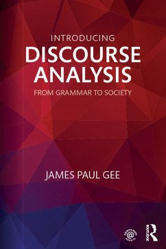 Introducing Discourse Analysis (eBook, PDF) - Gee, James Paul