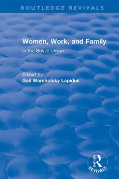 Cover Revival: Women, Work and Family in the Soviet Union (1982) (eBook, PDF)