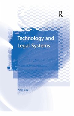 Technology and Legal Systems (eBook, ePUB) - Cox, Noel