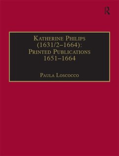 Cover Katherine Philips (1631/2-1664): Printed Publications 1651-1664 (eBook, ePUB)