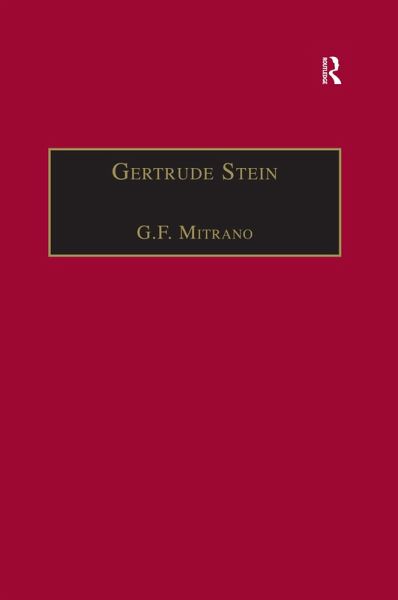 Gertrude Stein (eBook, ePUB) Gertrude Stein (eBook, ePUB)