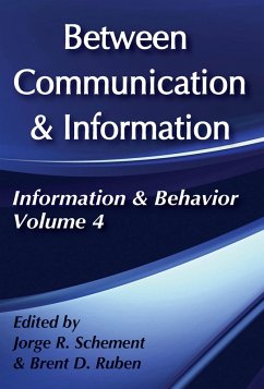 Cover Between Communication and Information (eBook, ePUB)