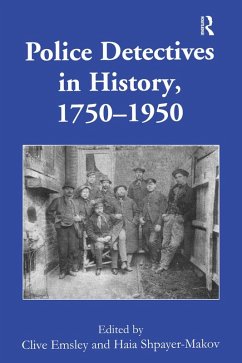 Cover Police Detectives in History, 1750-1950 (eBook, ePUB)