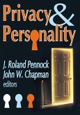 Privacy and Personality (eBook, ePUB)