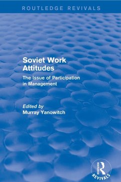 Cover Revival: Soviet Work Attitudes (1979) (eBook, ePUB)