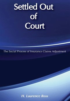 Settled out of Court (eBook, PDF) - Ross, H. Laurence