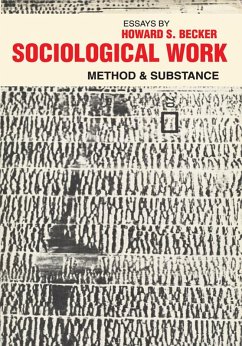 Sociological Work (eBook, PDF) - Ginor, Fanny; Becker, Howard S.
