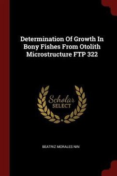 Determination Of Growth In Bony Fishes From Otolith Microstructure FTP 322 - Nin, Beatriz Morales