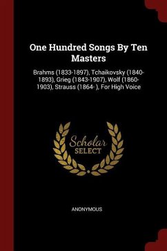 One Hundred Songs By Ten Masters