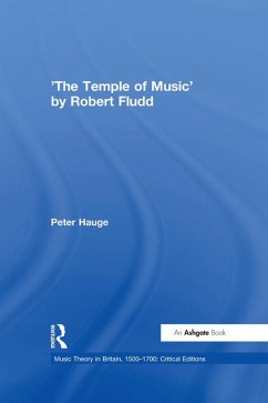 Cover 'The Temple of Music' by Robert Fludd (eBook, ePUB)