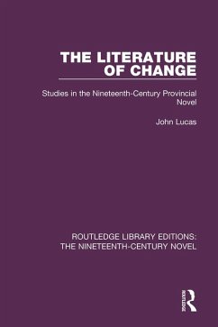 The Literature of Change (eBook, ePUB) - Lucas, John