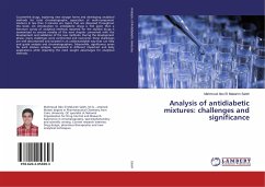 Analysis of antidiabetic mixtures: challenges and significance - Saleh, Mahmoud Abo El Makarim