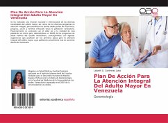 Plan De Acción Para La Atención Integral Del Adulto Mayor En Venezuela