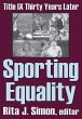 Sporting Equality (eBook, ePUB) - Bild 1