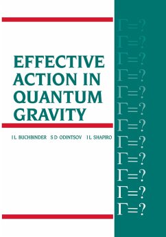 Effective Action in Quantum Gravity (eBook, PDF) - Buchbinder, I. L; Odintsov, S.; Shapiro, L.