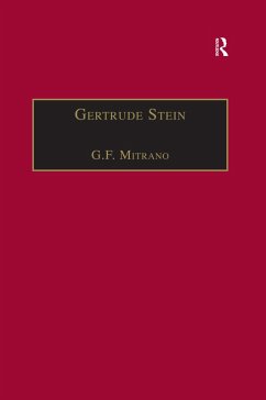 Gertrude Stein (eBook, PDF) - Mitrano, G. F.