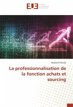 La professionnalisation de la fonction achats et sourcing - Mitrab, Abdellatif