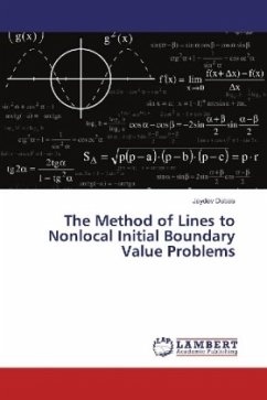 The Method of Lines to Nonlocal Initial Boundary Value Problems - Dabas, Jaydev