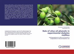 Role of olive oil phenolic in experimental diabetes mellitus - Chandramohan, Ramasamy;Pari, Leelavinothan