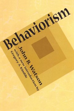Behaviorism (eBook, PDF) - Watson, John B.
