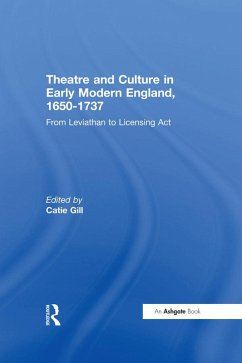 Cover Theatre and Culture in Early Modern England, 1650-1737 (eBook, ePUB)