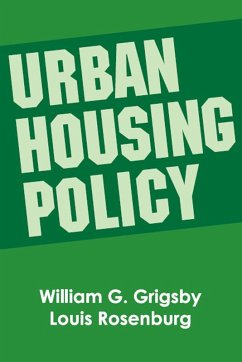 Cover Urban Housing Policy (eBook, PDF)