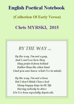 Cover English Poetical Notebook (eBook, ePUB)