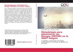 Metodología para Administrar los Riesgos (MEPAR) en la ONAT Holguín