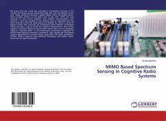 MIMO Based Spectrum Sensing in Cognitive Radio Systems