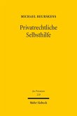 Privatrechtliche Selbsthilfe (eBook, PDF)